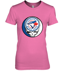 Toronto Blue Jays Grateful Dead Baseball Steal Your Face MLB Women's Premium T-Shirt Women's Premium T-Shirt - globaltrendtees