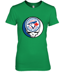 Toronto Blue Jays Grateful Dead Baseball Steal Your Face MLB Women's Premium T-Shirt Women's Premium T-Shirt - globaltrendtees