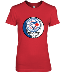 Toronto Blue Jays Grateful Dead Baseball Steal Your Face MLB Women's Premium T-Shirt Women's Premium T-Shirt - globaltrendtees
