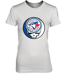 Toronto Blue Jays Grateful Dead Baseball Steal Your Face MLB Women's Premium T-Shirt