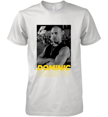 Fast & Furious Dominic Toretto Dom Portrait Logo Men's Premium T-Shirt Men's Premium T-Shirt - globaltrendtees