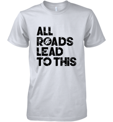 Fast & Furious Logo All Roads Lead To This Men's Premium T-Shirt