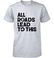 Fast & Furious Logo All Roads Lead To This Men's Premium T-Shirt Men's Premium T-Shirt - globaltrendtees