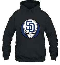 San Diego Padres Grateful Dead Baseball Steal Your Face MLB Hooded Sweatshirt