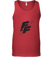 Fast & Furious Paint Splatter Bold Logo Men's Tank Top Men's Tank Top - globaltrendtees