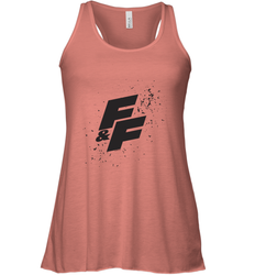 Fast & Furious Paint Splatter Bold Logo Women's Tank Top