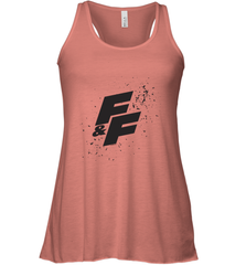 Fast & Furious Paint Splatter Bold Logo Women's Tank Top Women's Tank Top - globaltrendtees