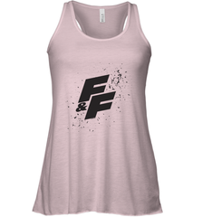 Fast & Furious Paint Splatter Bold Logo Women's Tank Top Women's Tank Top - globaltrendtees