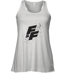 Fast & Furious Paint Splatter Bold Logo Women's Tank Top Women's Tank Top - globaltrendtees