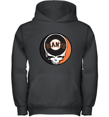San Francisco Giants Grateful Dead Baseball Steal Your Face MLB Youth Hooded Sweatshirt Youth Hooded Sweatshirt - globaltrendtees