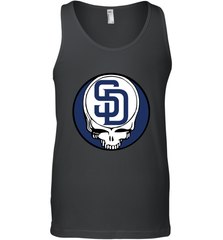 San Diego Padres Grateful Dead Baseball Steal Your Face MLB Men's Tank Top Men's Tank Top - globaltrendtees