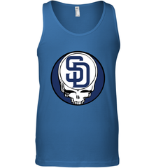 San Diego Padres Grateful Dead Baseball Steal Your Face MLB Men's Tank Top Men's Tank Top - globaltrendtees