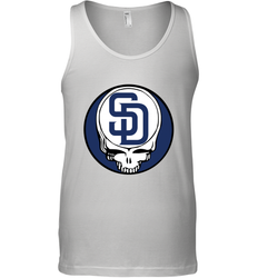 San Diego Padres Grateful Dead Baseball Steal Your Face MLB Men's Tank Top