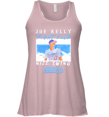 Joe Kelly Fight Club Nice Swing Bitch Dogers Baseball Club Womens Racerback Tank Top Womens Racerback Tank Top - globaltrendtees