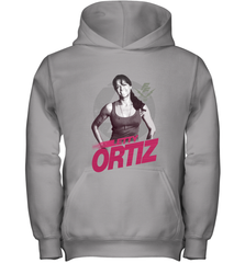 Fast & Furious Letty Ortiz Smiling Portrait Youth Hooded Sweatshirt Youth Hooded Sweatshirt - globaltrendtees