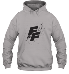 Fast & Furious Paint Splatter Bold Logo Hooded Sweatshirt Hooded Sweatshirt - globaltrendtees