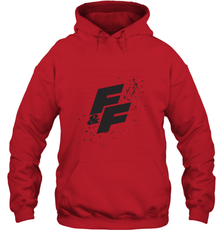 Fast & Furious Paint Splatter Bold Logo Hooded Sweatshirt Hooded Sweatshirt - globaltrendtees