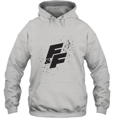 Fast & Furious Paint Splatter Bold Logo Hooded Sweatshirt Hooded Sweatshirt - globaltrendtees