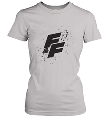 Fast & Furious Paint Splatter Bold Logo Women's T-Shirt Women's T-Shirt - globaltrendtees