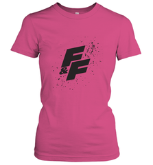 Fast & Furious Paint Splatter Bold Logo Women's T-Shirt Women's T-Shirt - globaltrendtees