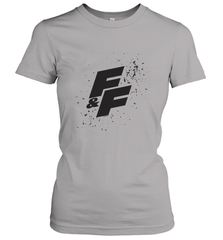 Fast & Furious Paint Splatter Bold Logo Women's T-Shirt Women's T-Shirt - globaltrendtees