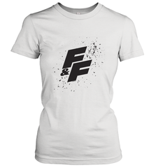 Fast & Furious Paint Splatter Bold Logo Women's T-Shirt Women's T-Shirt - globaltrendtees