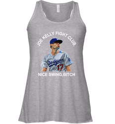 Joe Kelly Fight Club Nice Swing Bitch Womens Racerback Tank Top