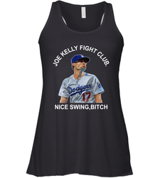 Joe Kelly Fight Club Nice Swing Bitch Womens Racerback Tank Top