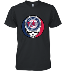 Minnesota Twins Grateful Dead Baseball Steal Your Face MLB Men's Premium T-Shirt