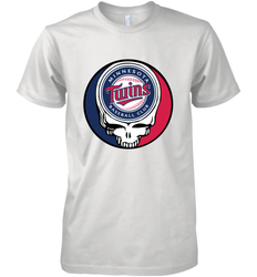 Minnesota Twins Grateful Dead Baseball Steal Your Face MLB Men's Premium T-Shirt