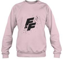 Fast & Furious Paint Splatter Bold Logo Crewneck Sweatshirt Crewneck Sweatshirt - globaltrendtees