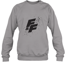 Fast & Furious Paint Splatter Bold Logo Crewneck Sweatshirt