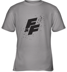 Fast & Furious Paint Splatter Bold Logo Youth T-Shirt