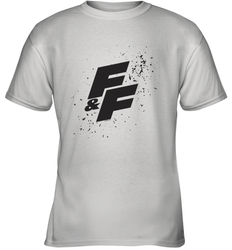 Fast & Furious Paint Splatter Bold Logo Youth T-Shirt
