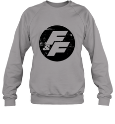 Fast and Furious Distressed Circle Logo Crewneck Sweatshirt