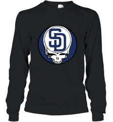 San Diego Padres Grateful Dead Baseball Steal Your Face MLB Long Sleeve T-Shirt