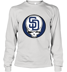 San Diego Padres Grateful Dead Baseball Steal Your Face MLB Long Sleeve T-Shirt