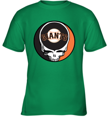 San Francisco Giants Grateful Dead Baseball Steal Your Face MLB Youth T-Shirt Youth T-Shirt - globaltrendtees
