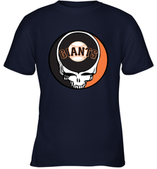 San Francisco Giants Grateful Dead Baseball Steal Your Face MLB Youth T-Shirt Youth T-Shirt - globaltrendtees