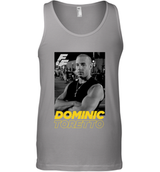 Fast & Furious Dominic Toretto Dom Portrait Logo Men's Tank Top