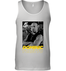 Fast & Furious Dominic Toretto Dom Portrait Logo Men's Tank Top