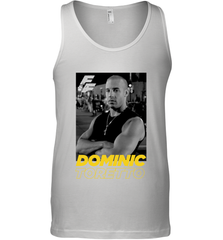 Fast & Furious Dominic Toretto Dom Portrait Logo Men's Tank Top Men's Tank Top - globaltrendtees