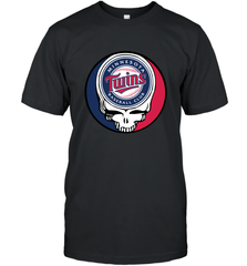 Minnesota Twins Grateful Dead Baseball Steal Your Face MLB Men's T-Shirt Men's T-Shirt - globaltrendtees