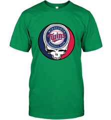 Minnesota Twins Grateful Dead Baseball Steal Your Face MLB Men's T-Shirt Men's T-Shirt - globaltrendtees