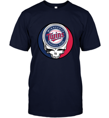 Minnesota Twins Grateful Dead Baseball Steal Your Face MLB Men's T-Shirt Men's T-Shirt - globaltrendtees