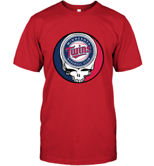 Minnesota Twins Grateful Dead Baseball Steal Your Face MLB Men's T-Shirt Men's T-Shirt - globaltrendtees