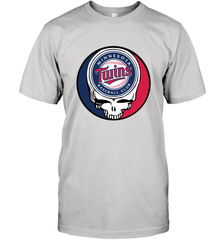 Minnesota Twins Grateful Dead Baseball Steal Your Face MLB Men's T-Shirt Men's T-Shirt - globaltrendtees