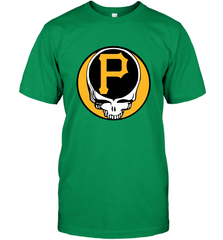 Pittsburgh Pirates Grateful Dead Baseball Steal Your Face MLB Men's T-Shirt Men's T-Shirt - globaltrendtees