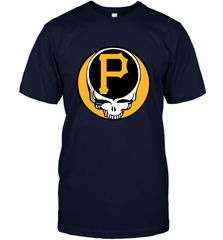 Pittsburgh Pirates Grateful Dead Baseball Steal Your Face MLB Men's T-Shirt Men's T-Shirt - globaltrendtees