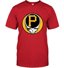 Pittsburgh Pirates Grateful Dead Baseball Steal Your Face MLB Men's T-Shirt Men's T-Shirt - globaltrendtees